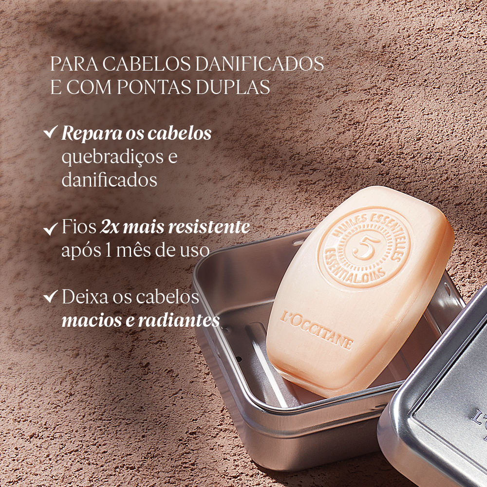 Shampoo em barra Aromacologia Reparação Intensiva 60g, , large image number 2